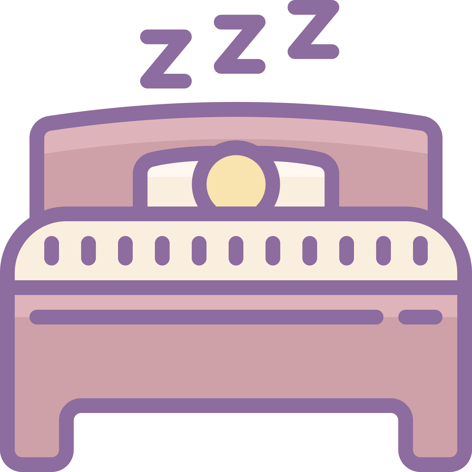 Seen From The Side, A Person Lying Down In Bed - Bed (1600x1600), Png Download