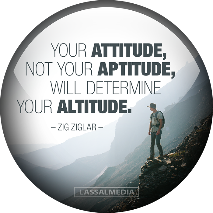 "your Attitude, Not Your Aptitude, Will Determie Your - Urban Nomads Beard Balm & Wax - Handcrafted Ip (700x700), Png Download