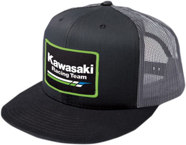 Factory Effex Official Black Kawasaki Racing Mens Caps - Kawasaki Hat (640x640), Png Download