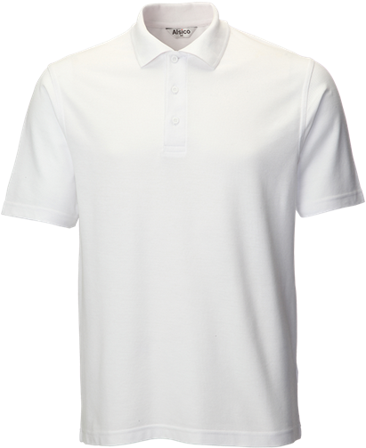 Classic Polo Shirt - White Polo Shirt Png (446x550), Png Download