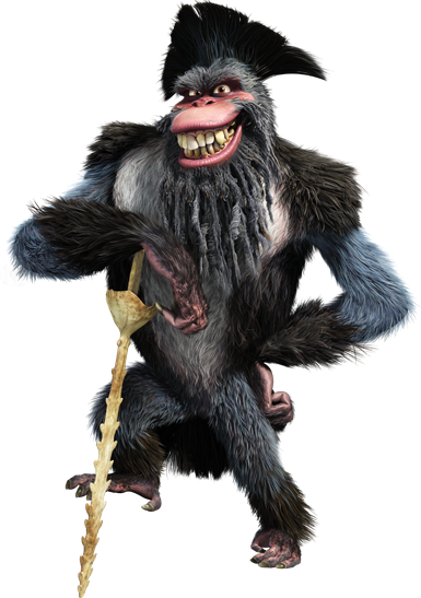 Captain Gutt - Era Do Gelo 4 Capitao Entranha (385x547), Png Download