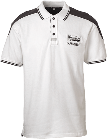 White Polo Shirt - White T Shirt With Collar (480x600), Png Download