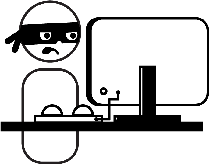Comparison-comic - Cyberattack (1000x1000), Png Download