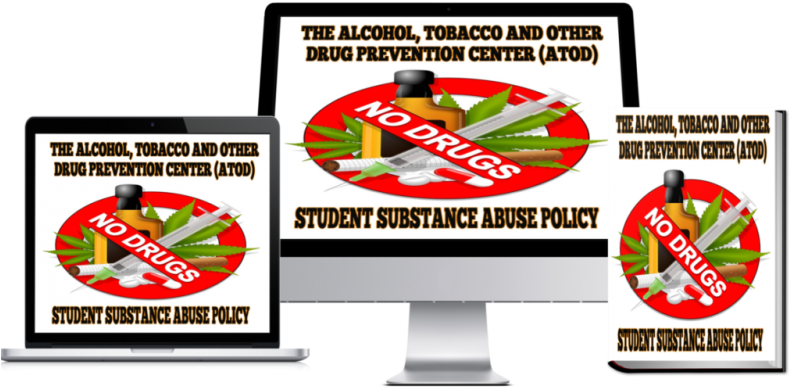 Alcohol, Tobacco And Other Drug Prevention Center - No Drugs Sticker (oval) (800x552), Png Download