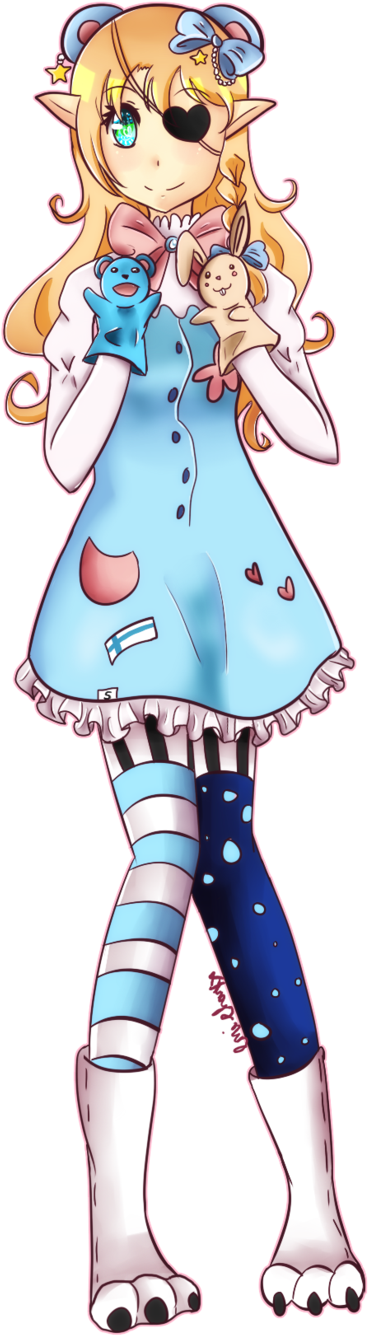 Hello Kitty By Emi Chanxx-d7m30vx - Electromagnetic Interference (537x1486), Png Download