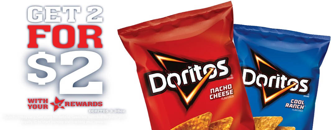 Menu - < - > - Frito Lay Doritos Nacho (1080x420), Png Download