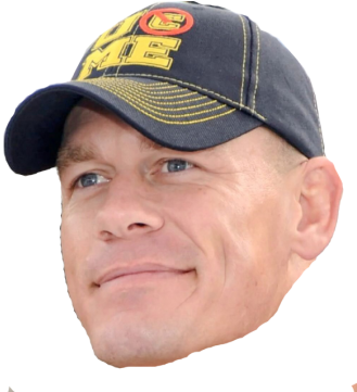 John Cena - John Cena Face Transparent (339x360), Png Download