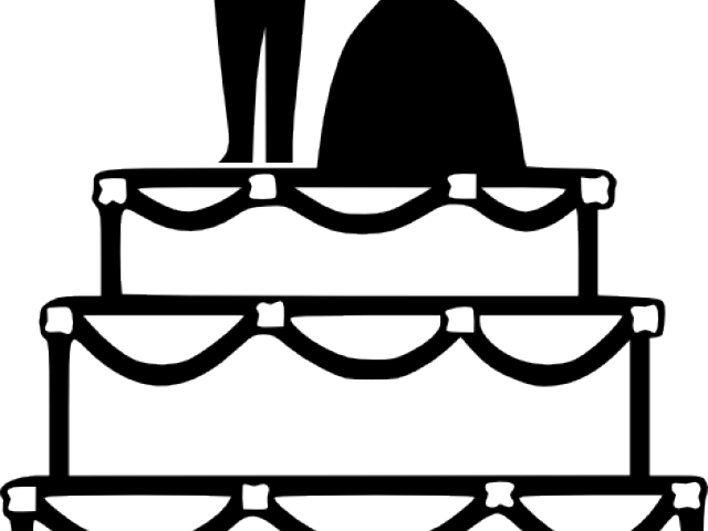Wedding Cake Clip Art (640x480), Png Download