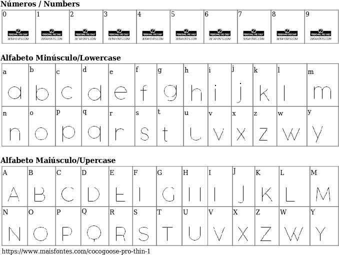 Font Details Cocogoose Pro Thin - Detalles (689x640), Png Download