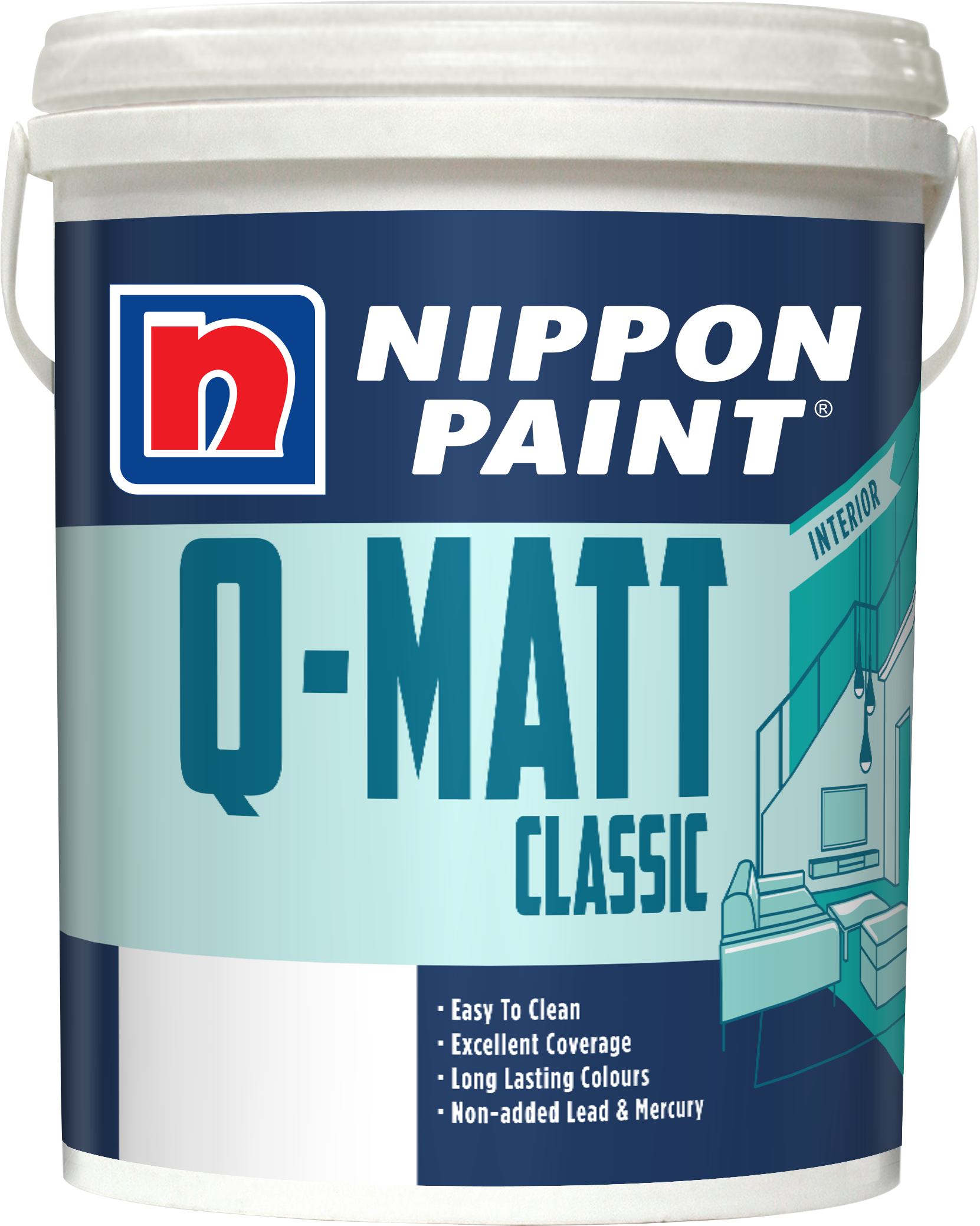 Q Matt Classic - Nippon Paint (1680x2100), Png Download