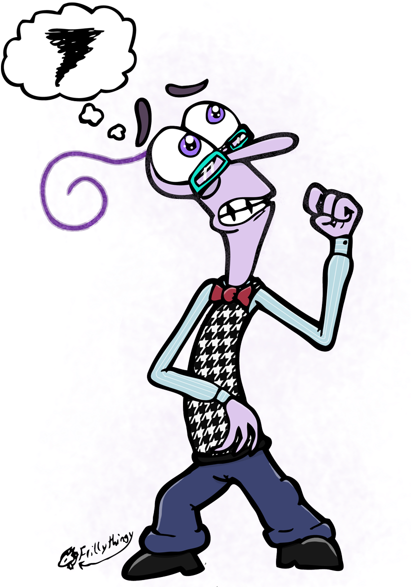I Liked How In Inside Out Everyone Had A Different - Deviantart (884x1192), Png Download