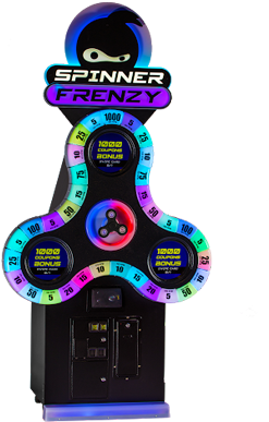 Spinner Frenzy Arcade Game (600x400), Png Download