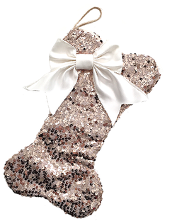 Dress Your Christmas Mantle With This Beautiful Dog - Sock (498x498), Png Download