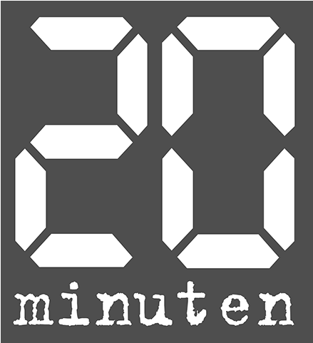20 Minuten - 20 Minutes Logo (940x600), Png Download