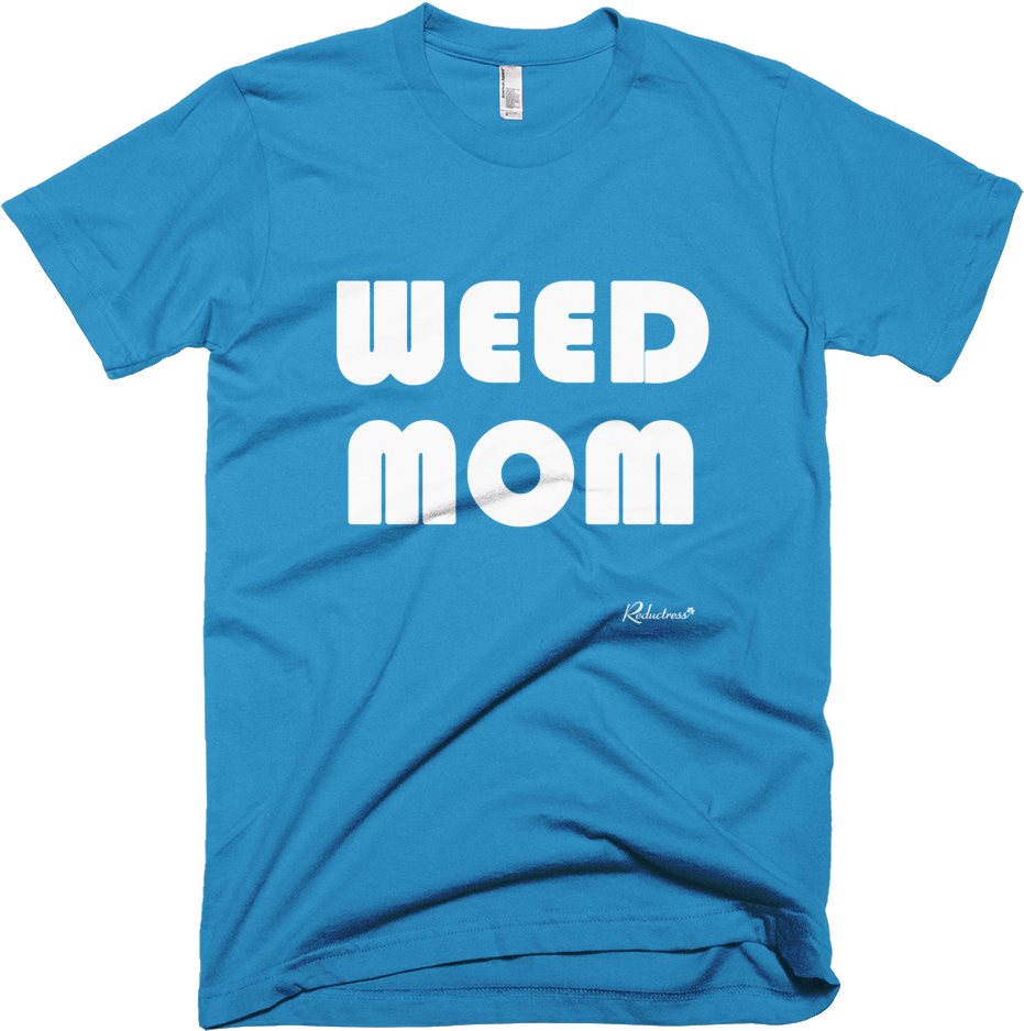 "weed Mom" Short Sleeve T Shirt - Love Peace And Latke Grease - Retro Jewish Inspired (1000x1000), Png Download