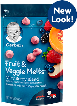 Add To Favorites - Gerber Fruit And Veggie Melts (410x410), Png Download