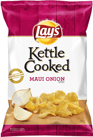Bag Of Lay's Potato Chips - Lay's Kettle Cooked Honey Chipotle (334x483), Png Download