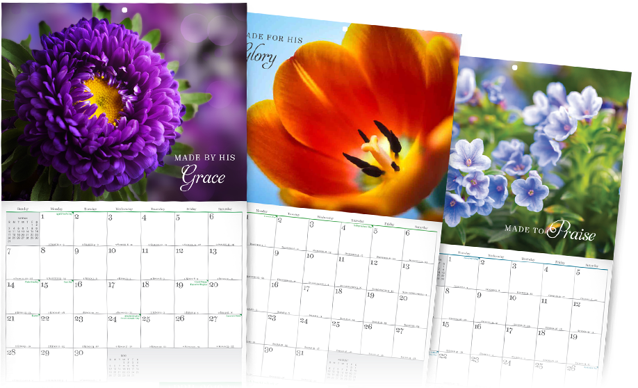 Stunningly Beautiful Month Calendar Png Holidays Png - Art Floral 2018 - Kalender (940x587), Png Download