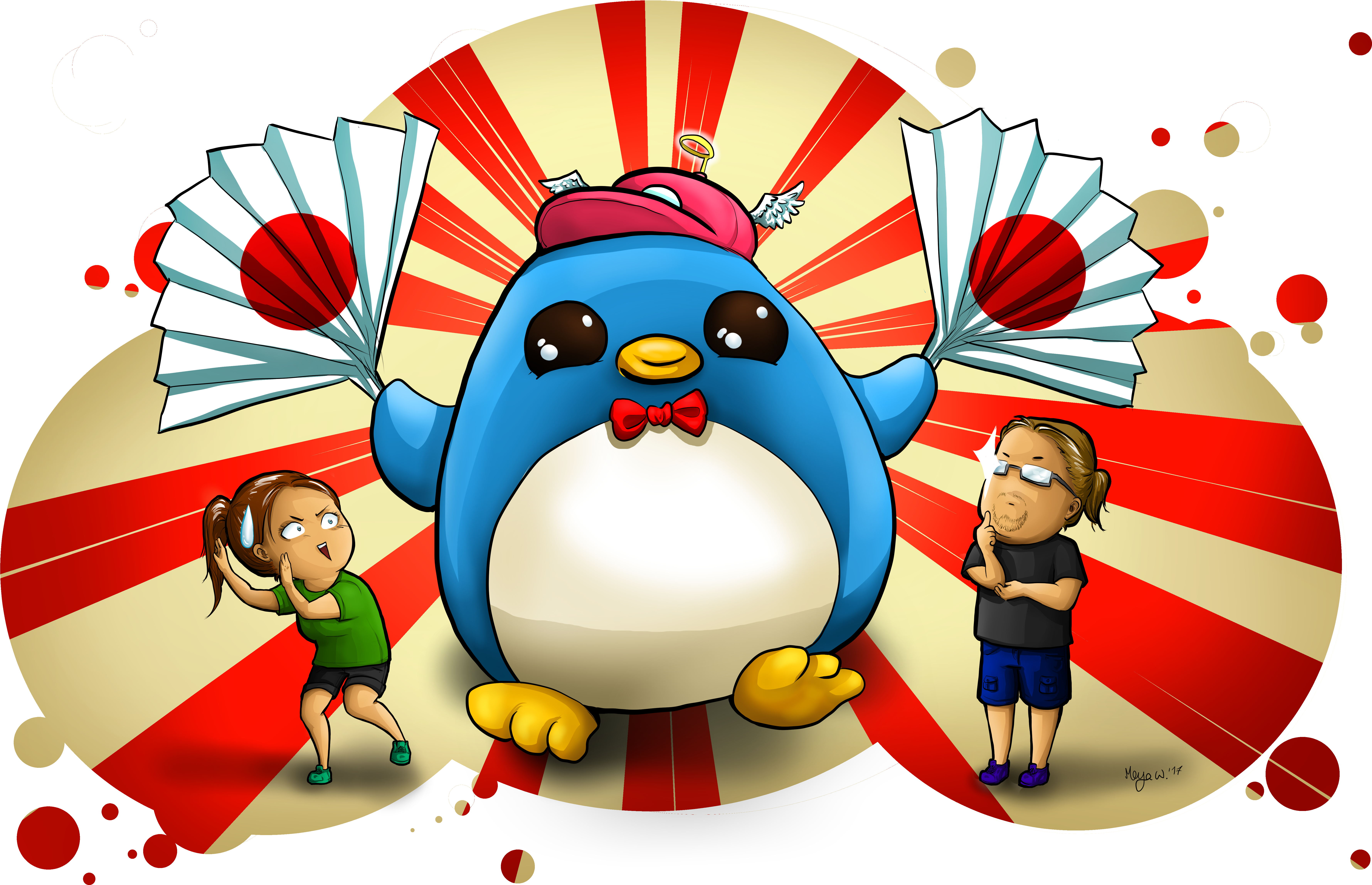 Mia Paul Und Fuma - Instagram (7200x4700), Png Download