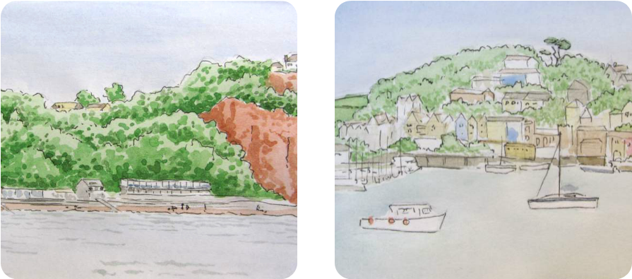 I'm Not Happy With The Water - Painting (1000x500), Png Download