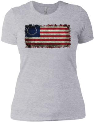 Usa Betsy Ross Flag In Super Grunge Sweatshirt T-shirt - D.a.d.d. Dads Against Daughters Dating T-shirts (400x400), Png Download