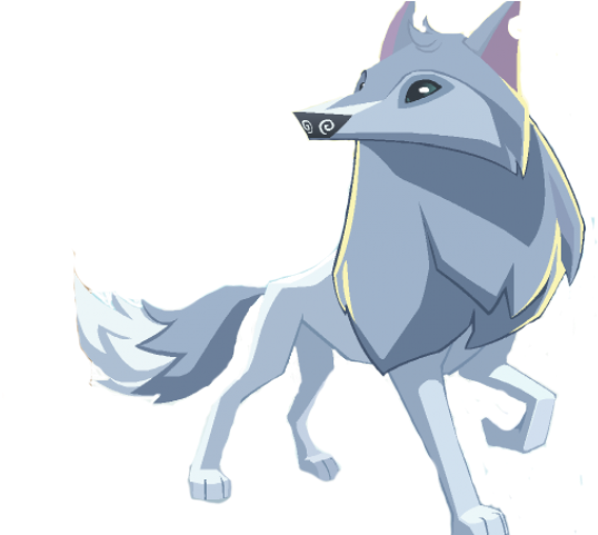 Arctic Wolf Clipart Drawing - Animaljam Arctic Wolf (640x480), Png Download