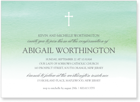 Watercolor Confirmation - Watercolor Painting (500x500), Png Download
