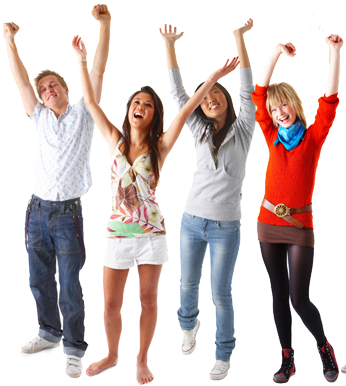 The Patt Club - People In A Club Png (345x468), Png Download
