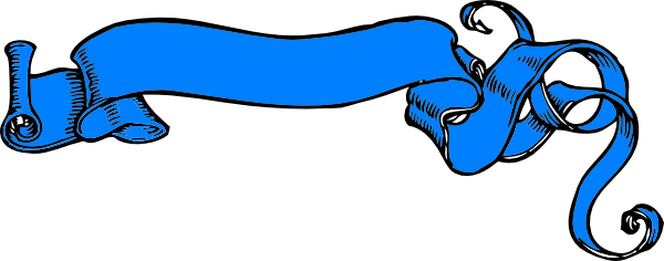 Scroll Banner Clipart - Coat Of Arms Scroll (600x236), Png Download