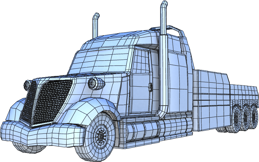 Truck Work In Progress - Truck (1280x720), Png Download