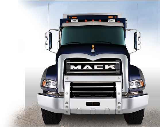 New Mack - Trailer Truck (568x440), Png Download