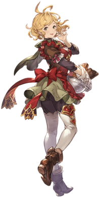 Teena A - Granblue Fantasy Teena (480x400), Png Download