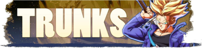 Dragon Ball Fighterz Tips & Tricks - Trunks (865x215), Png Download