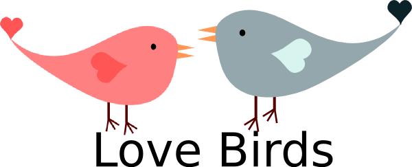 Download Love Birds Valentine Svg Clip Arts 600 X 243 Px - Full Size ...