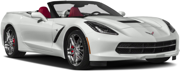 2018 Chevrolet Corvette 2dr Stingray Z51 Conv W/2lt - Red Corvette Stingray Clear Background (640x480), Png Download