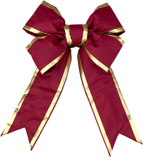 Close - Burgundy Bow Png (745x750), Png Download