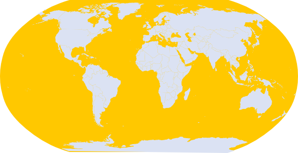 How To Set Use Yellow World Map Icon Png (600x309), Png Download