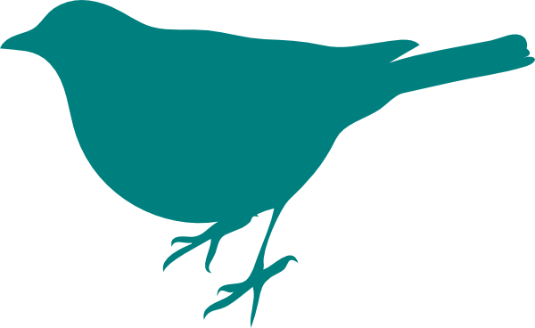 Bird Clipart Silhouette - Bird Silhouette Clip Art (600x368), Png Download
