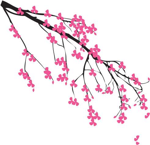 Sakura Png - Marmont Hill 'she Believed' By Diana Alcala Framed (600x600), Png Download