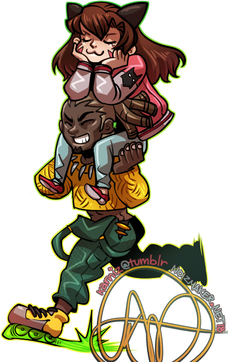 Lucio And D - Lucio Overwatch Black Panther (500x750), Png Download