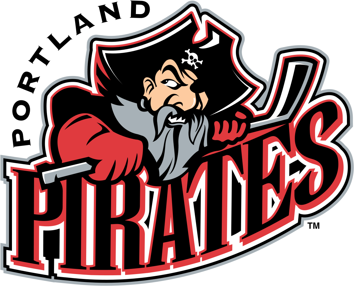 Portland Pirates Logo (1200x974), Png Download