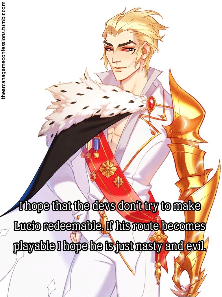 [i Hope That The Devs Don't Try To Make Lucio Redeemable - Arcana Lucio (768x1024), Png Download