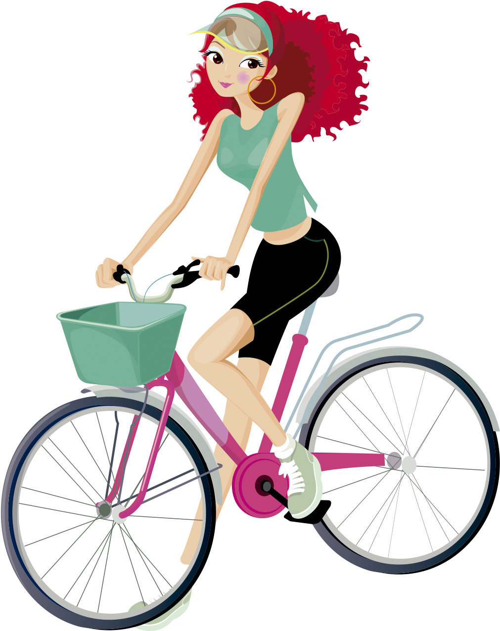 Fashion Girl Vector (1044x1400), Png Download