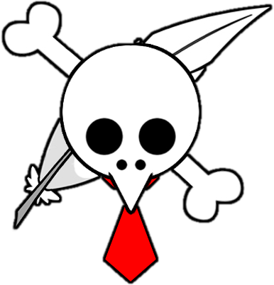 Cute Skull Clipart Black And White (386x402), Png Download