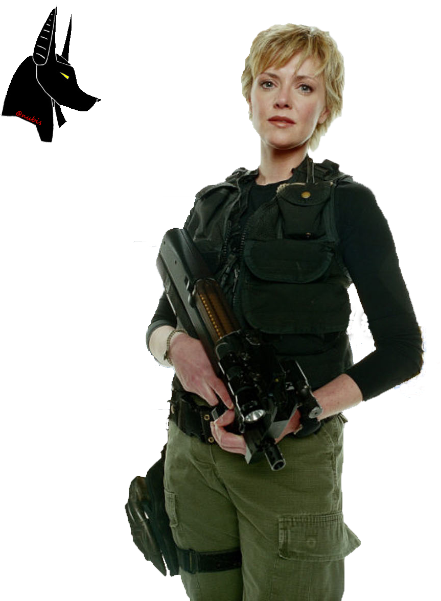 Stargate Sg-1 Amanda Tapping Hot - Stargate Samantha Carter (912x1200), Png Download