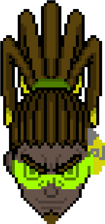 Lucio - Pixel Art (500x830), Png Download