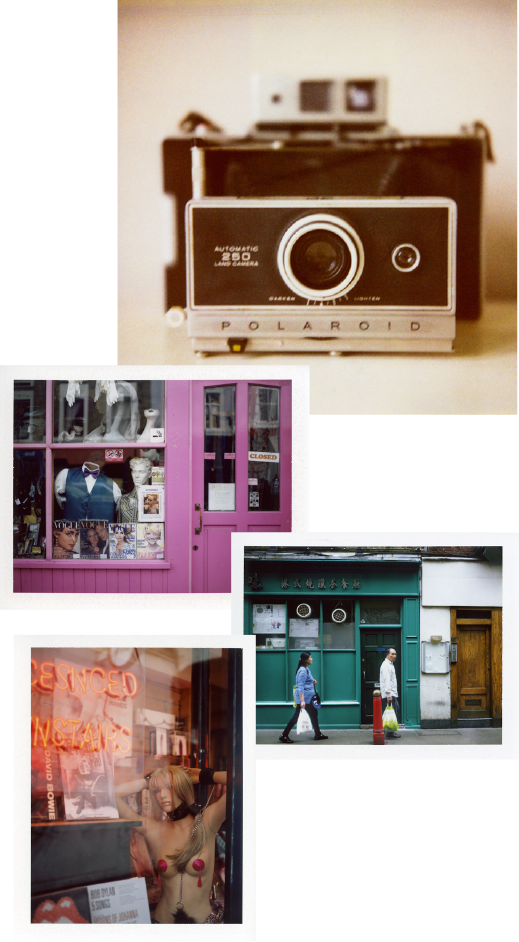 Land Camera - Taken With Polaroid 100 (519x942), Png Download