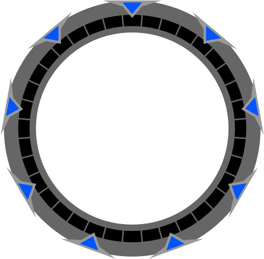 Stylized Pegasus Stargate - Bandiera Foggia Calcio (600x600), Png Download