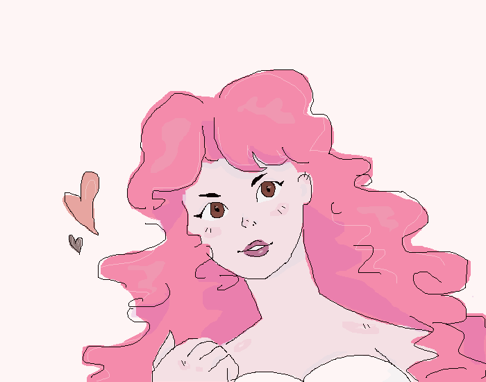 Rose ♥ - Cartoon (700x550), Png Download