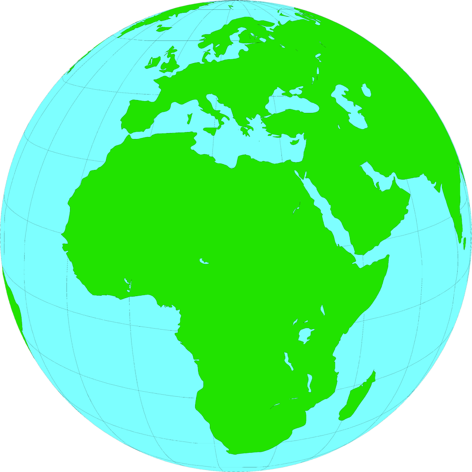 Photos Of Transparent World Globe Clip Art Earth - United Arab Emirates Kuwait (958x958), Png Download